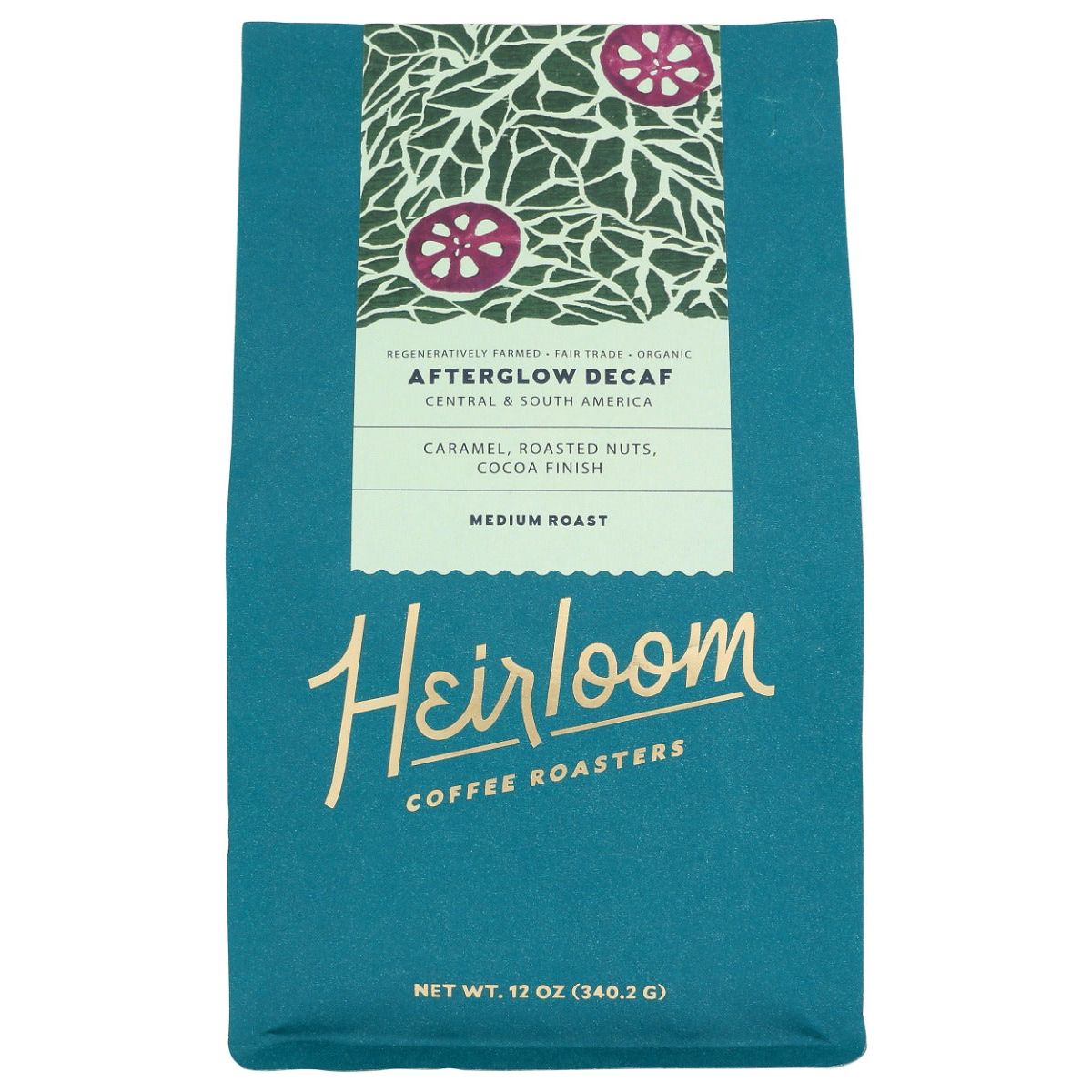 HEIRLOOM: Coffee Decaf Aftrglow Blnd, 12 OZ - #tag1# - #tag2#