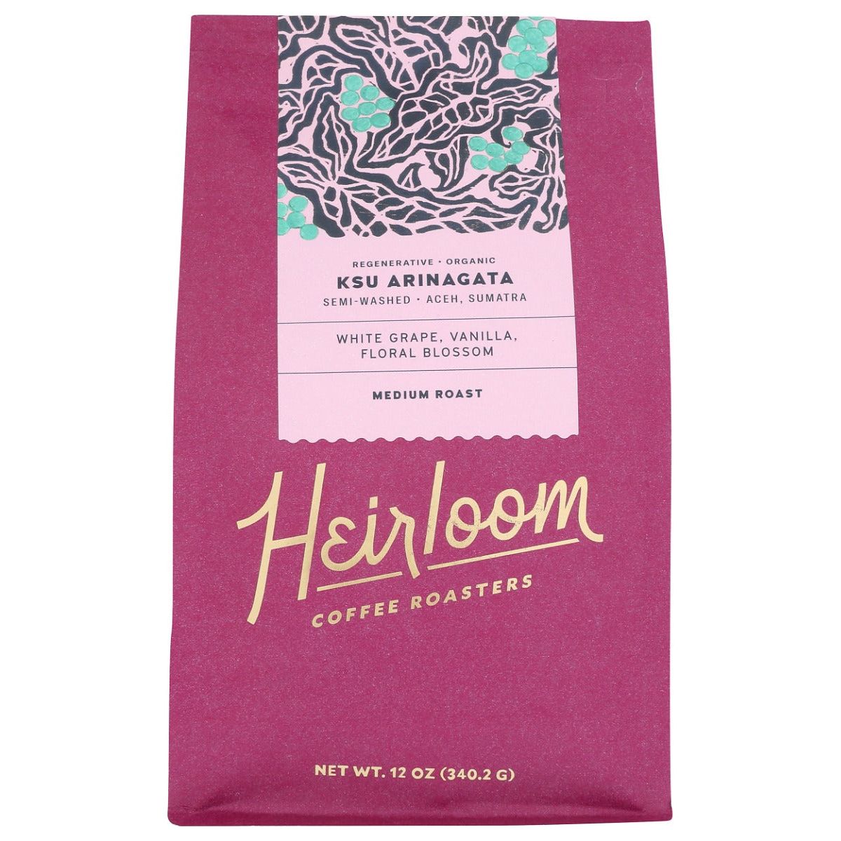 HEIRLOOM: Coffee Ksu Arinagata Blend, 12 OZ - #tag1# - #tag2#
