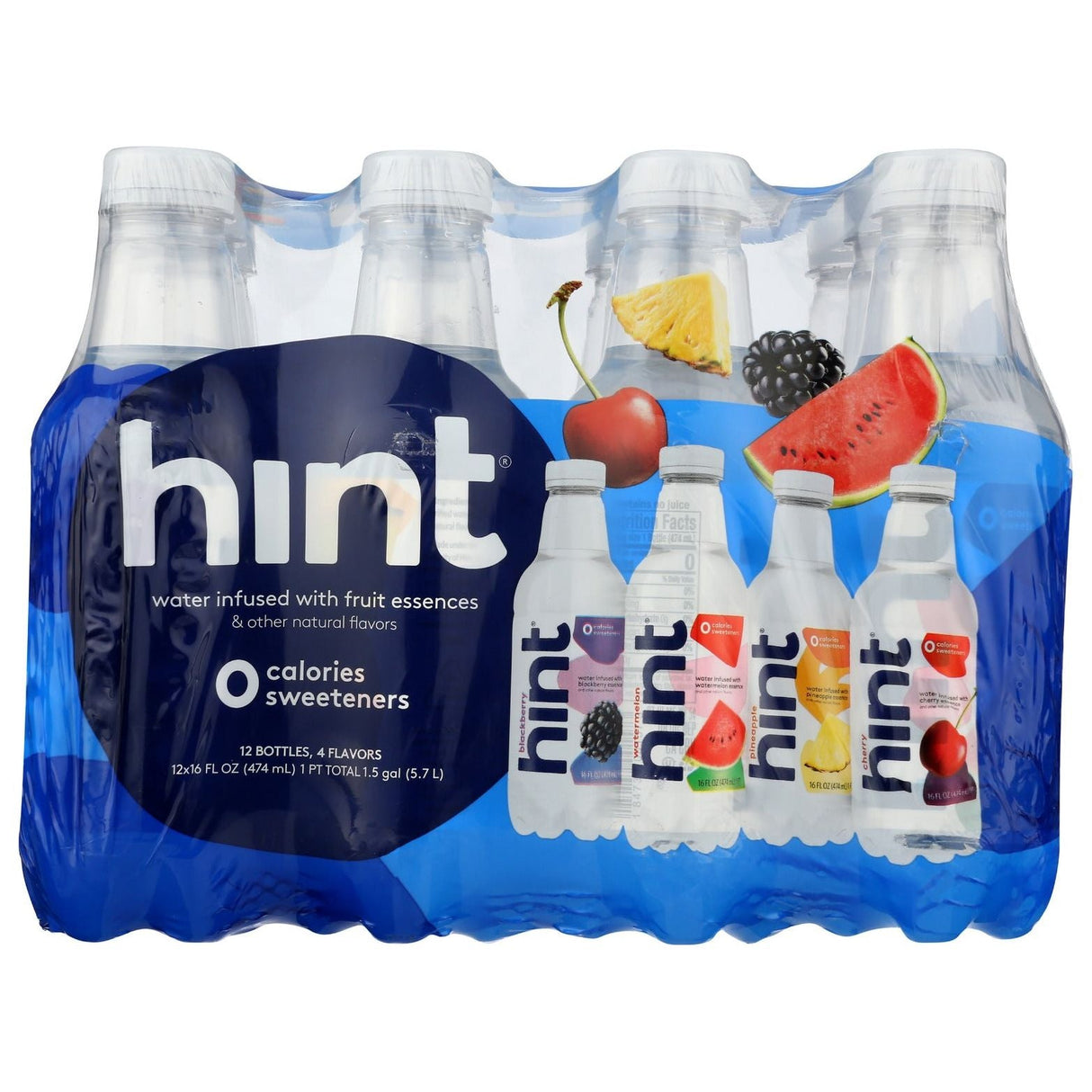HINT: Water Variety Pack Blue 12Pk, 192 fo - #tag1# - #tag2#