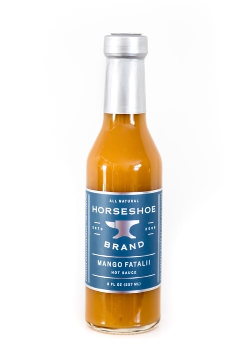 HORSESHOE BRAND: Mango Fatalii Hot Sauce, 8 oz - #tag1# - #tag2#