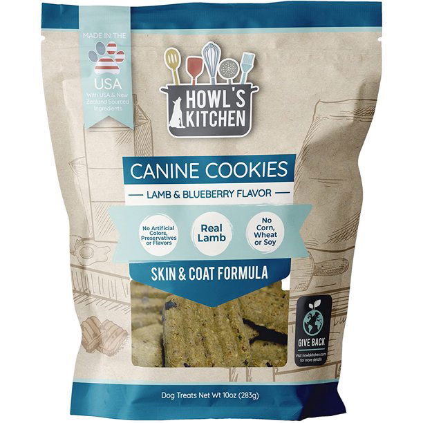 HOWLS KITCHEN: Canine Cookies Skin Coat Formula, 10 oz - #tag1# - #tag2#