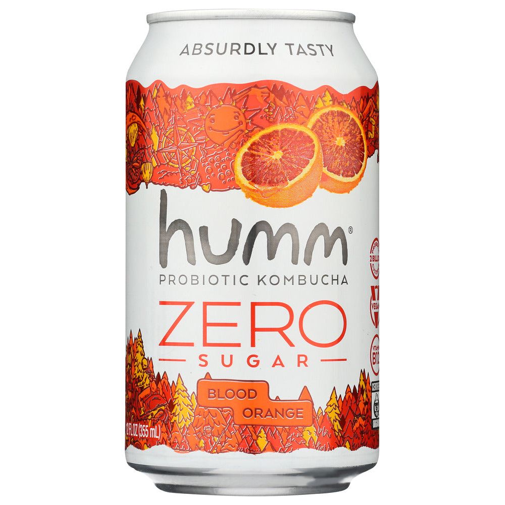 HUMM: Kombucha Blood Ornge Zro, 12 fo - #tag1# - #tag2#