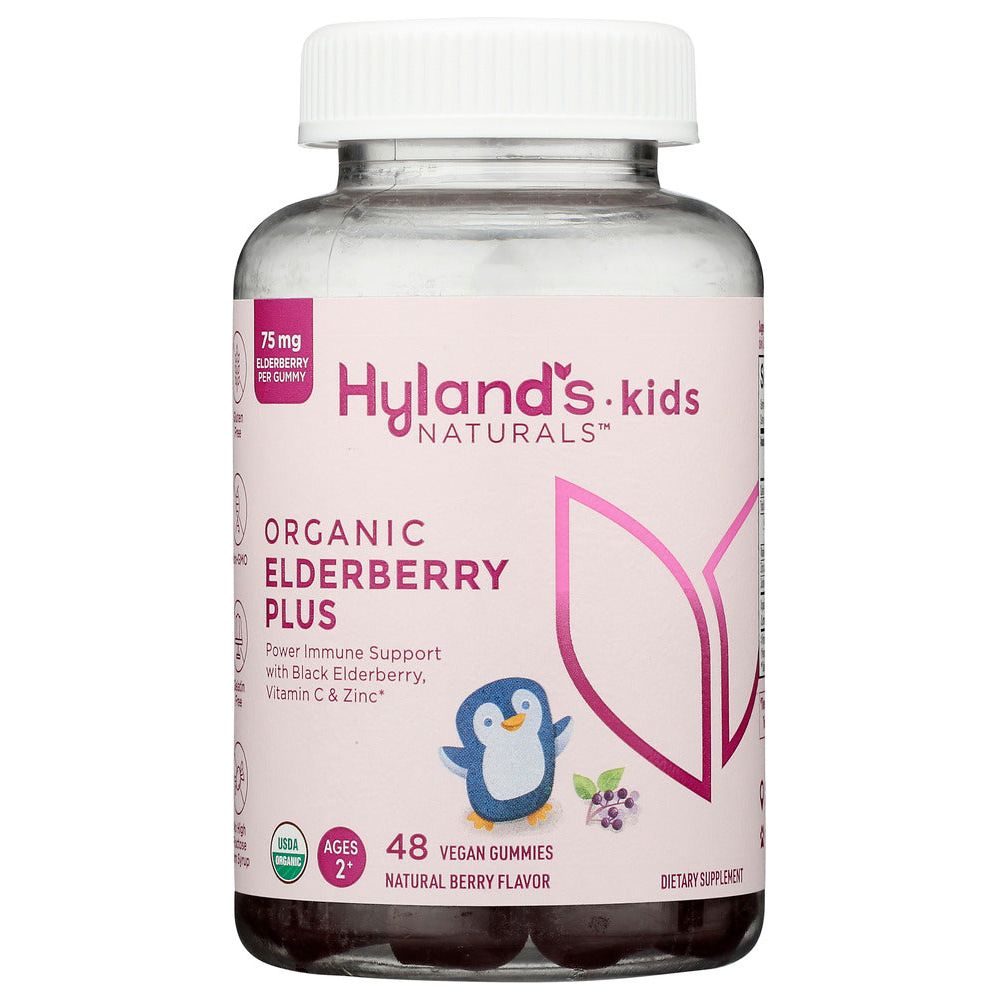 HYLAND: Kids Organic Elderberry Plus Gummies, 48 pc - #tag1# - #tag2#