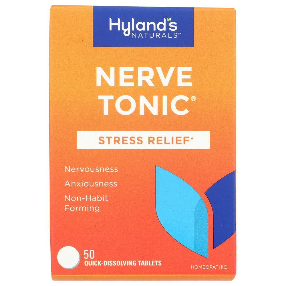 HYLAND: Nerve Tonic Tablets, 50 TB - #tag1# - #tag2#