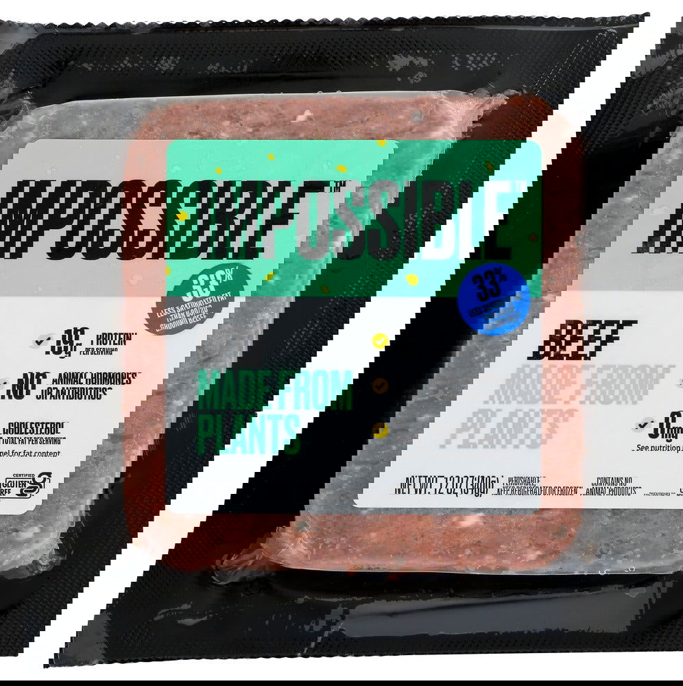 IMPOSSIBLE FOODS: Burger Plant-Based Meat, 12 oz - #tag1# - #tag2#