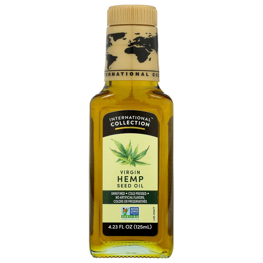 INTERNATIONAL COLLECTION: Virgin hemp Seed Oil, 4.23 oz - #tag1# - #tag2#