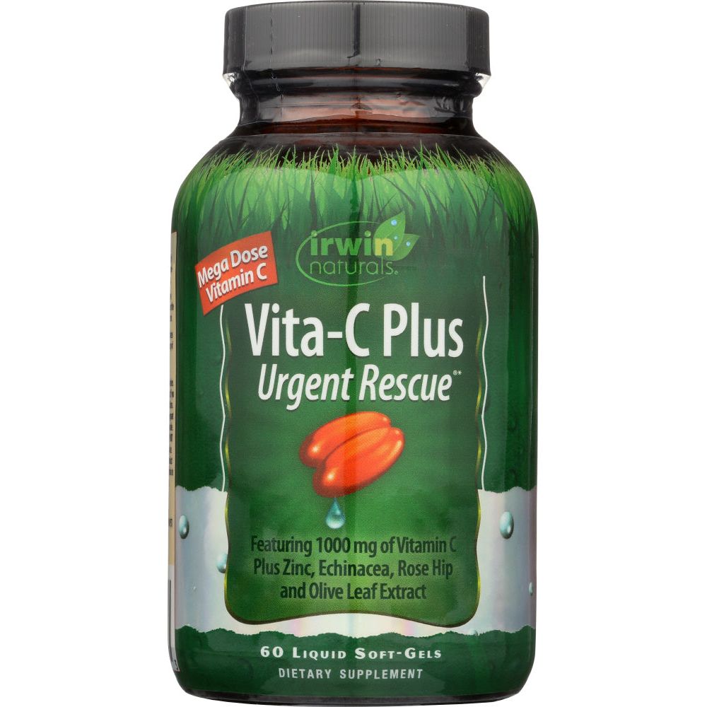 IRWIN NATURALS: Vitamin C Urgent Rescue, 60 sg - #tag1# - #tag2#
