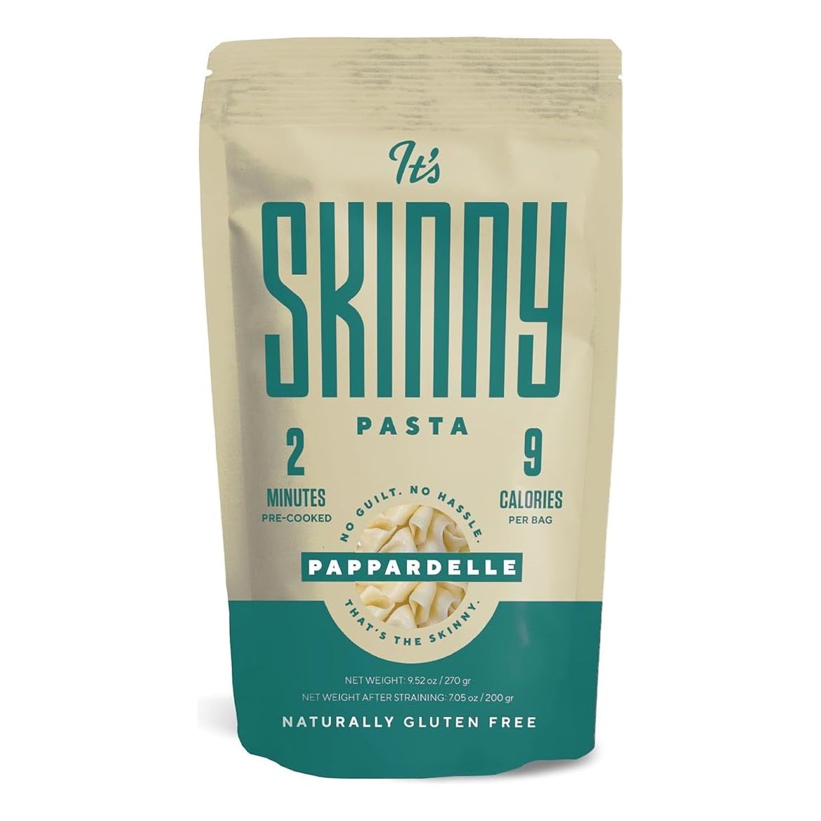 ITS SKINNY: Pappardelle Pasta, 9.52 oz - #tag1# - #tag2#