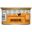 I&LOVE&YOU: Chicken Me Out Pate Wet Canned Cat Food, 3 oz - #tag1# - #tag2#