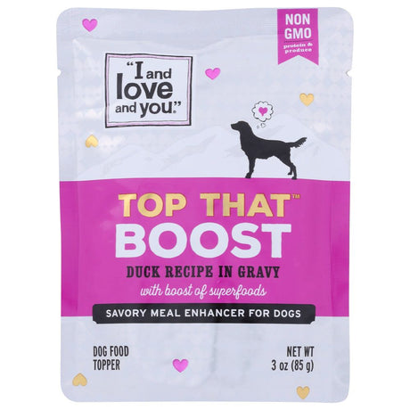 I&LOVE&YOU: Dog Food Duck Gravy, 3 oz - #tag1# - #tag2#