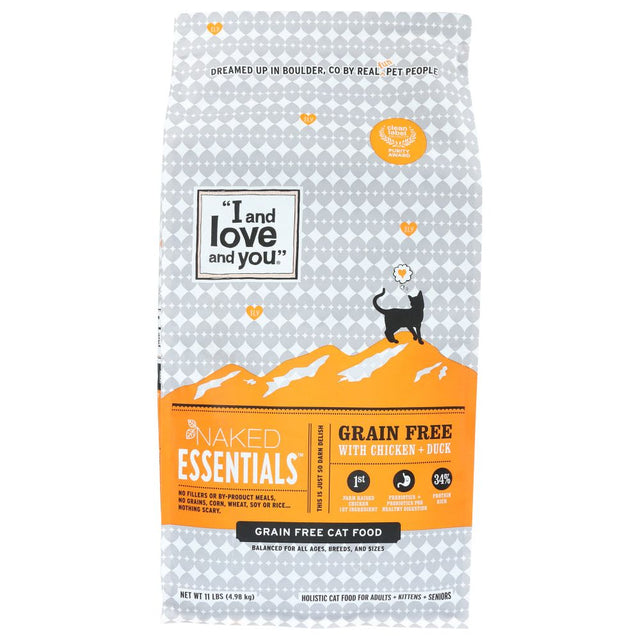 I&LOVE&YOU: Naked Essentials Chicken & Duck Cat Food, 11 lb - #tag1# - #tag2#