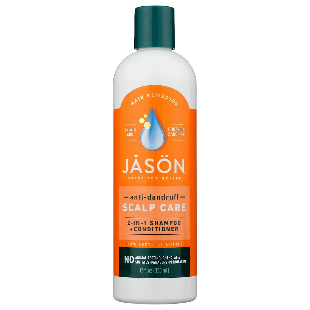 JASON: Dandruff Relief Shampoo + Conditioner, 12 oz - #tag1# - #tag2#