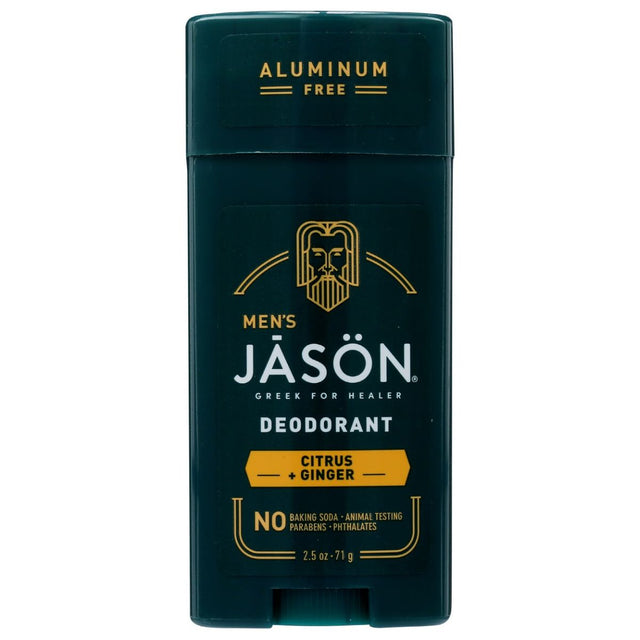 JASON: Deodorant Citrus Ginger, 2.5 OZ - #tag1# - #tag2#