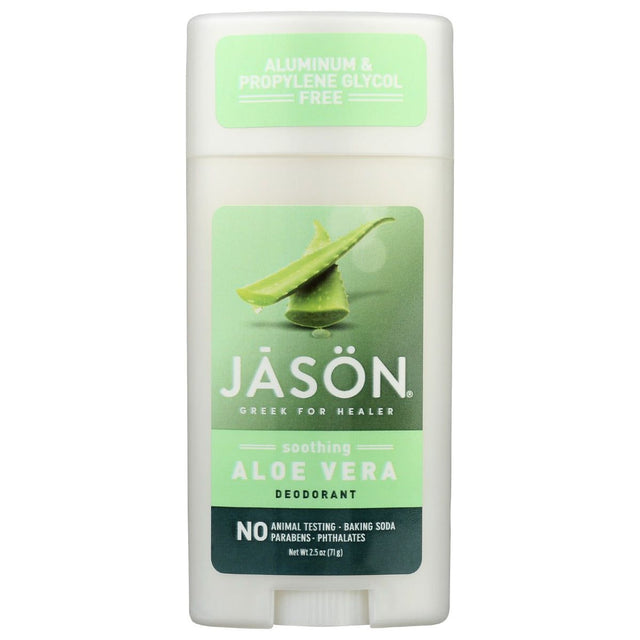 JASON: Deodorant Stick Soothing Aloe Vera, 2.5 oz - #tag1# - #tag2#