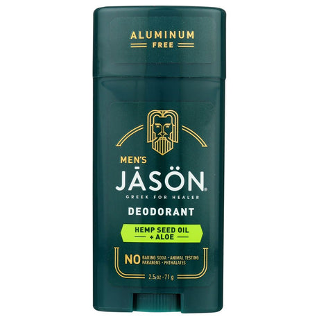 JASON: Hemp Seed Oil & Aloe Deodorant Stick, 2.5 oz - #tag1# - #tag2#