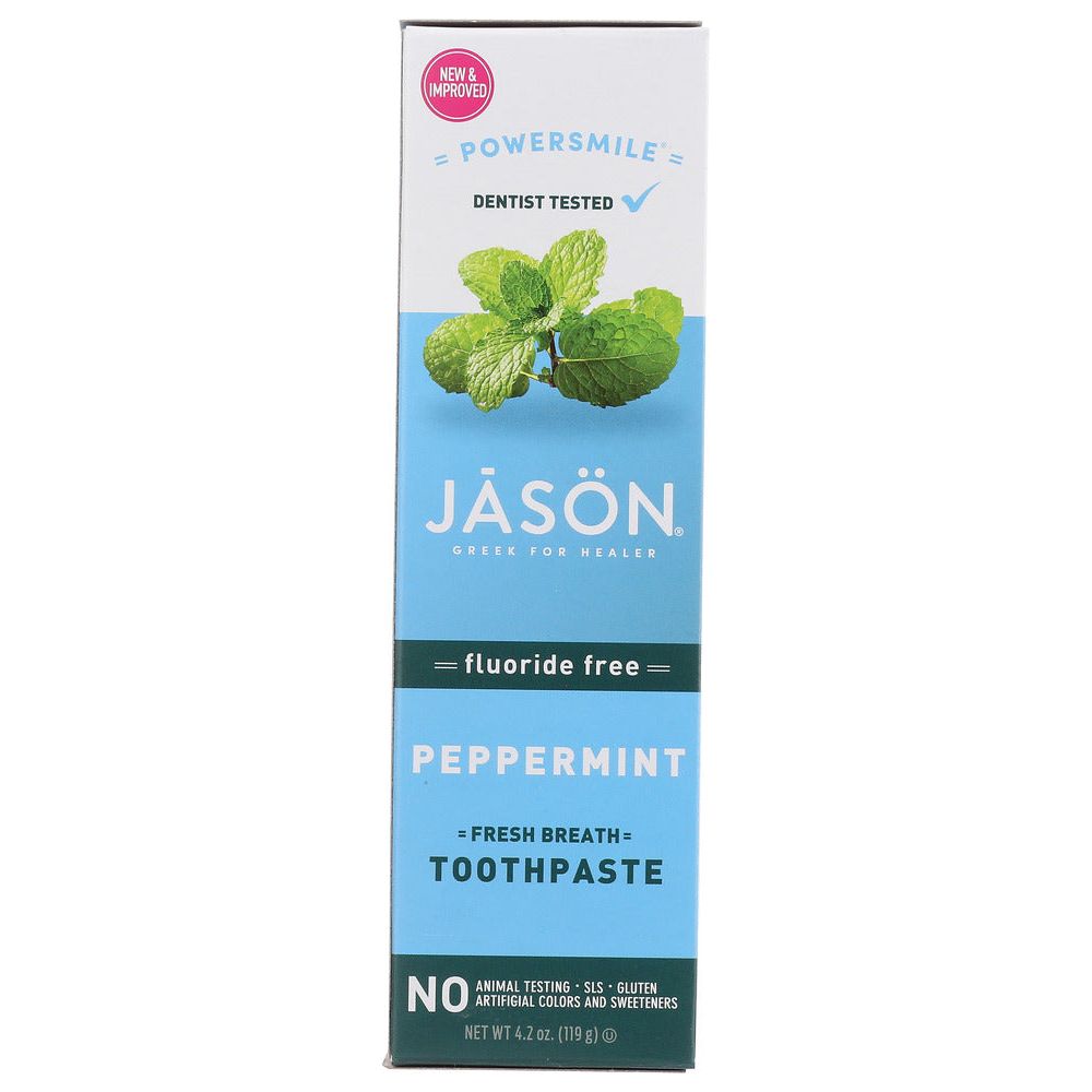 JASON: Jason Natural Products Toothpaste PowerSmile, 4.20 Oz - #tag1# - #tag2#