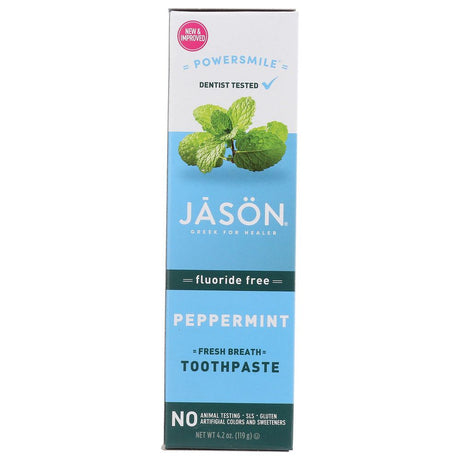 JASON: Jason Natural Products Toothpaste PowerSmile, 4.20 Oz - #tag1# - #tag2#