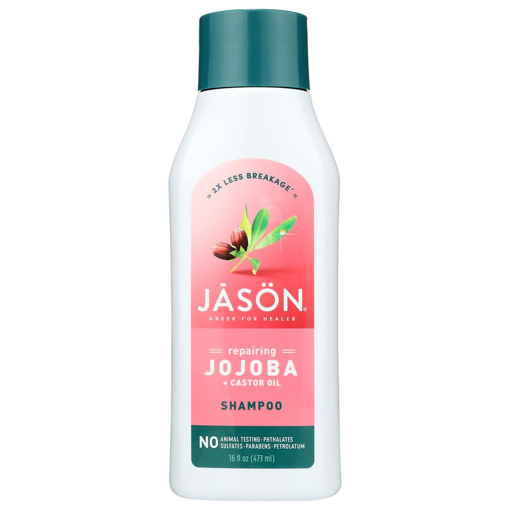 JASON: Pure Natural Shampoo Long & Strong Jojoba, 16 oz - #tag1# - #tag2#