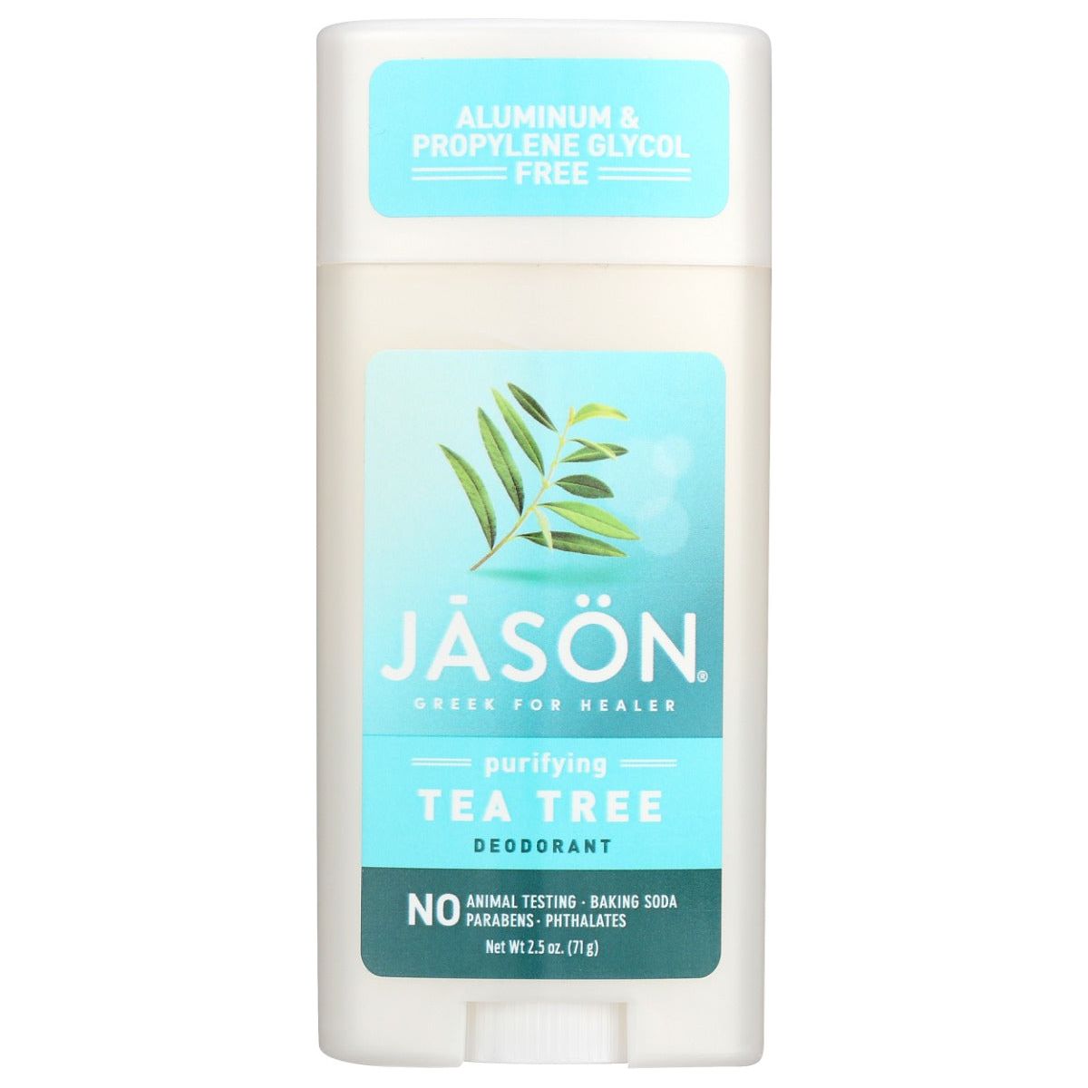 JASON: Purifying Tea Tree Deodorant Stick, 2.5 oz - #tag1# - #tag2#