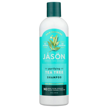 JASON: Purifying Tea Tree Shampoo, 12 oz - #tag1# - #tag2#