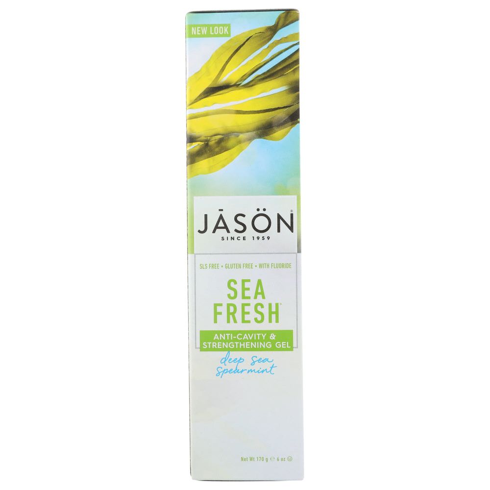 JASON: Sea Fresh Strengthening Anticavity CoQ10 Gel Toothpaste, 6 oz - #tag1# - #tag2#