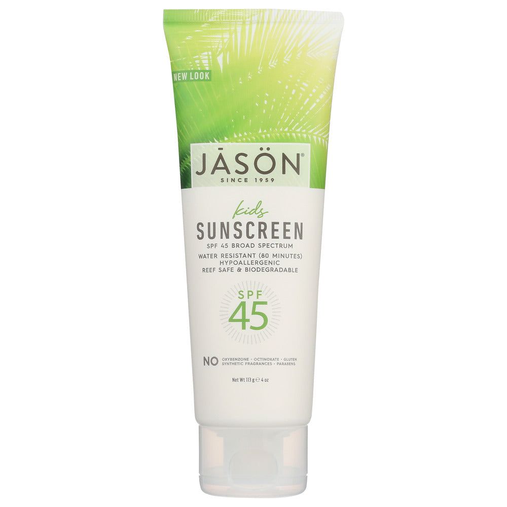 JASON: Sun Kids Sunscreen SPF 45, 4 oz - #tag1# - #tag2#