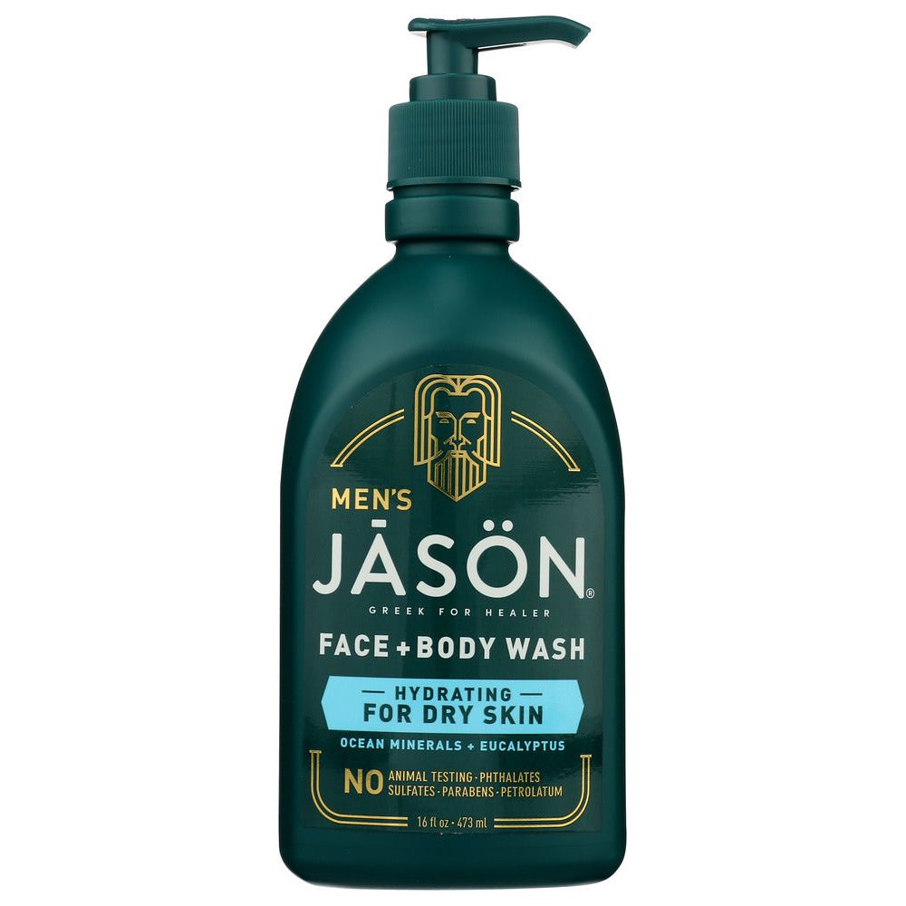 JASON: Wash Body Hydrate 2In1 Mens, 16 oz - #tag1# - #tag2#