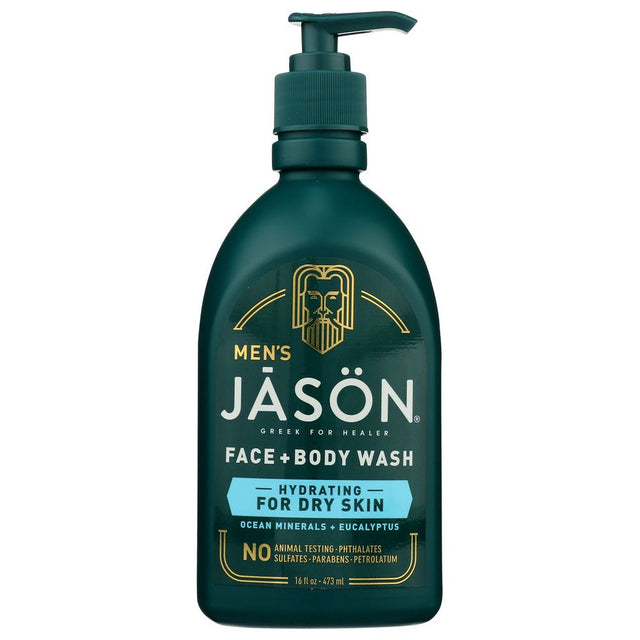 JASON: Wash Body Hydrate 2In1 Mens, 16 oz - #tag1# - #tag2#