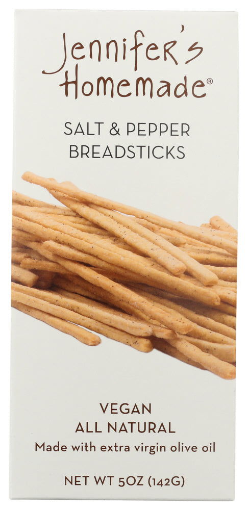 JENNIFERS HOMEMADE: Salt and Pepper Breadsticks, 5 oz - #tag1# - #tag2#