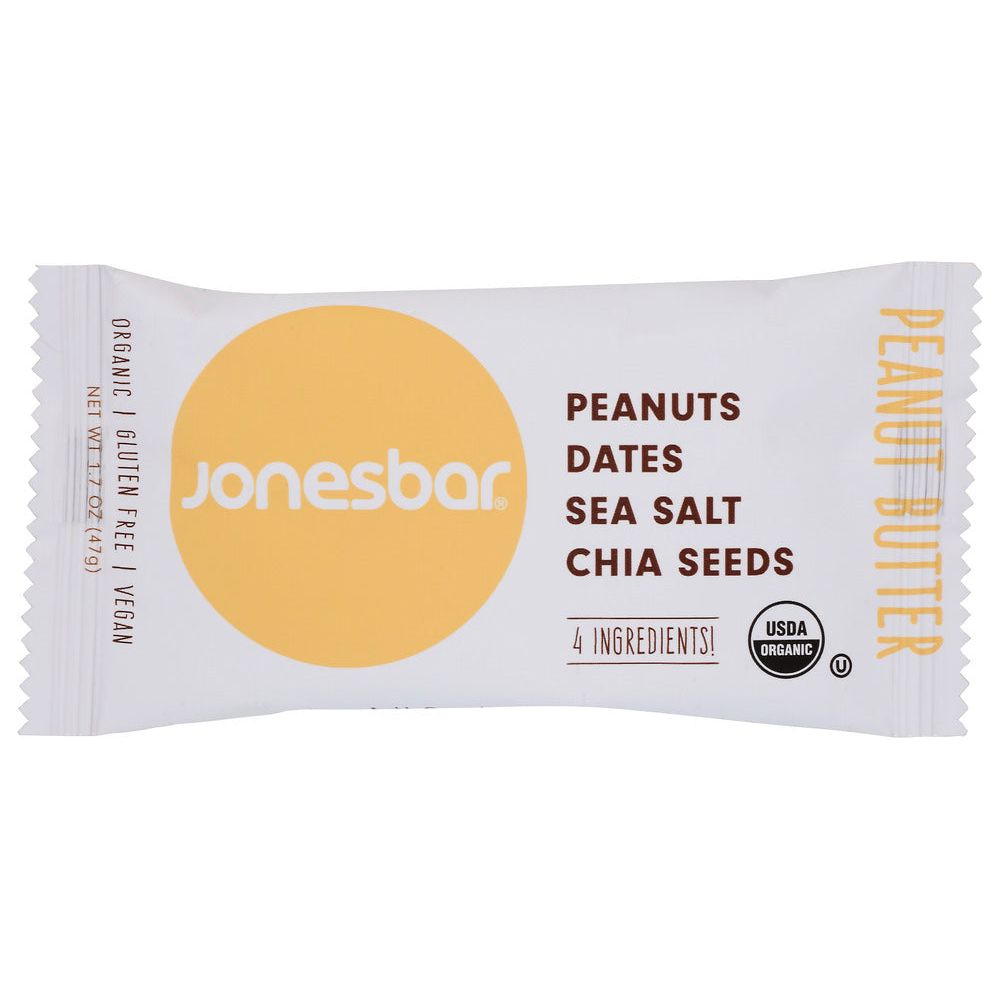 JONESBAR: Peanut Butter Snack Bar, 1.7 oz - #tag1# - #tag2#