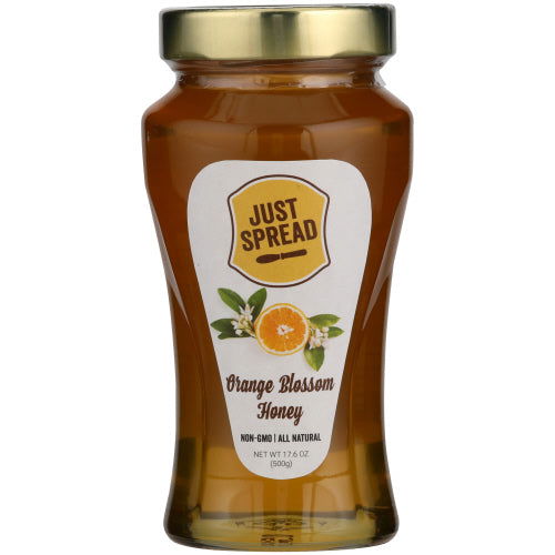 JUST SPREAD: Orange Blossom Honey, 17.6 oz - #tag1# - #tag2#