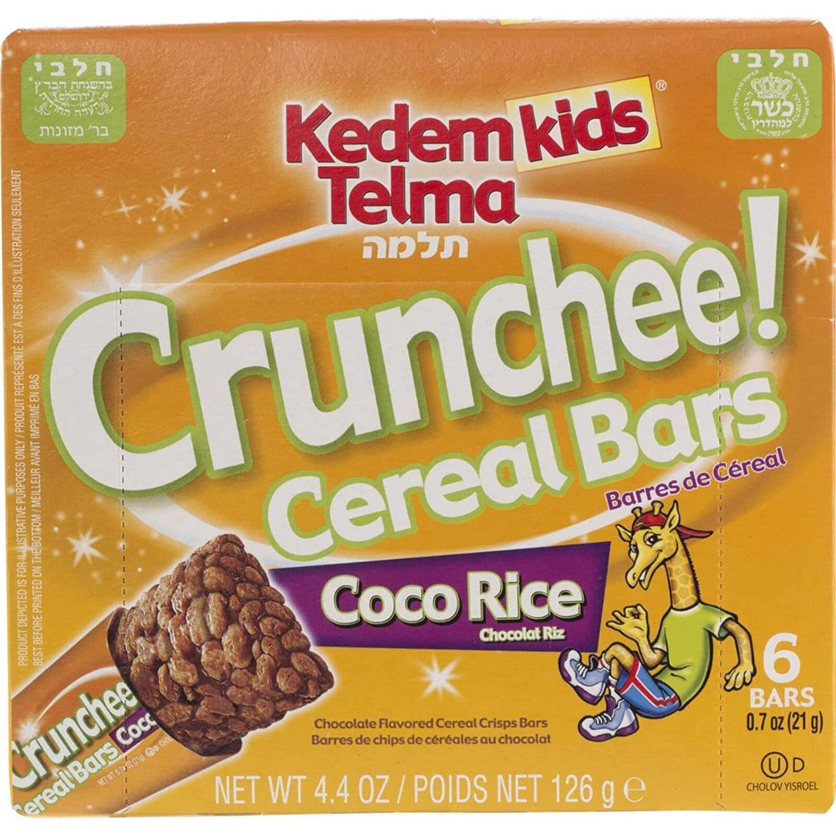 KEDEM: Bar Cereal Coco Kids, 4.4 OZ - #tag1# - #tag2#