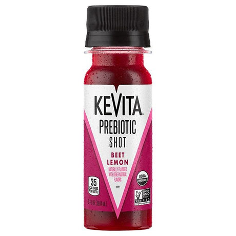 KEVITA: Prebiotic Shot Beet Lemon, 2 oz - #tag1# - #tag2#