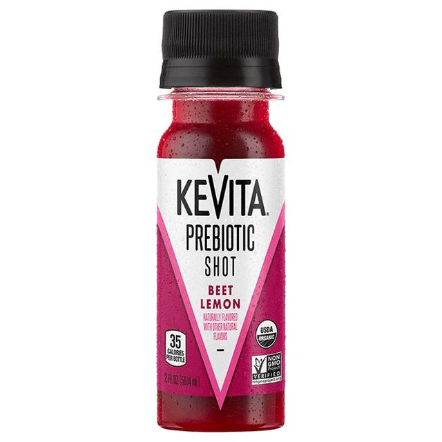 KEVITA: Prebiotic Shot Beet Lemon, 2 oz - #tag1# - #tag2#