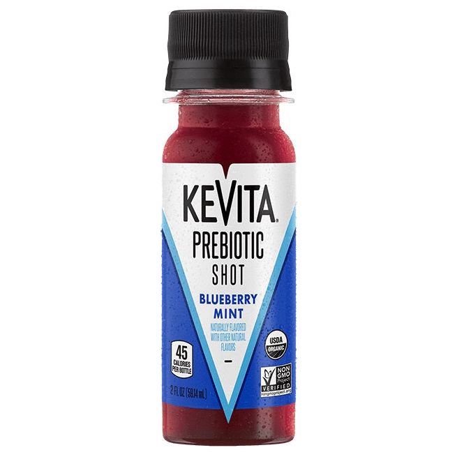 KEVITA: Prebiotic Shot Blueberry Mint, 2 oz - #tag1# - #tag2#