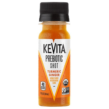 KEVITA: Prebiotic Shot Turmeric Ginger, 2 oz - #tag1# - #tag2#