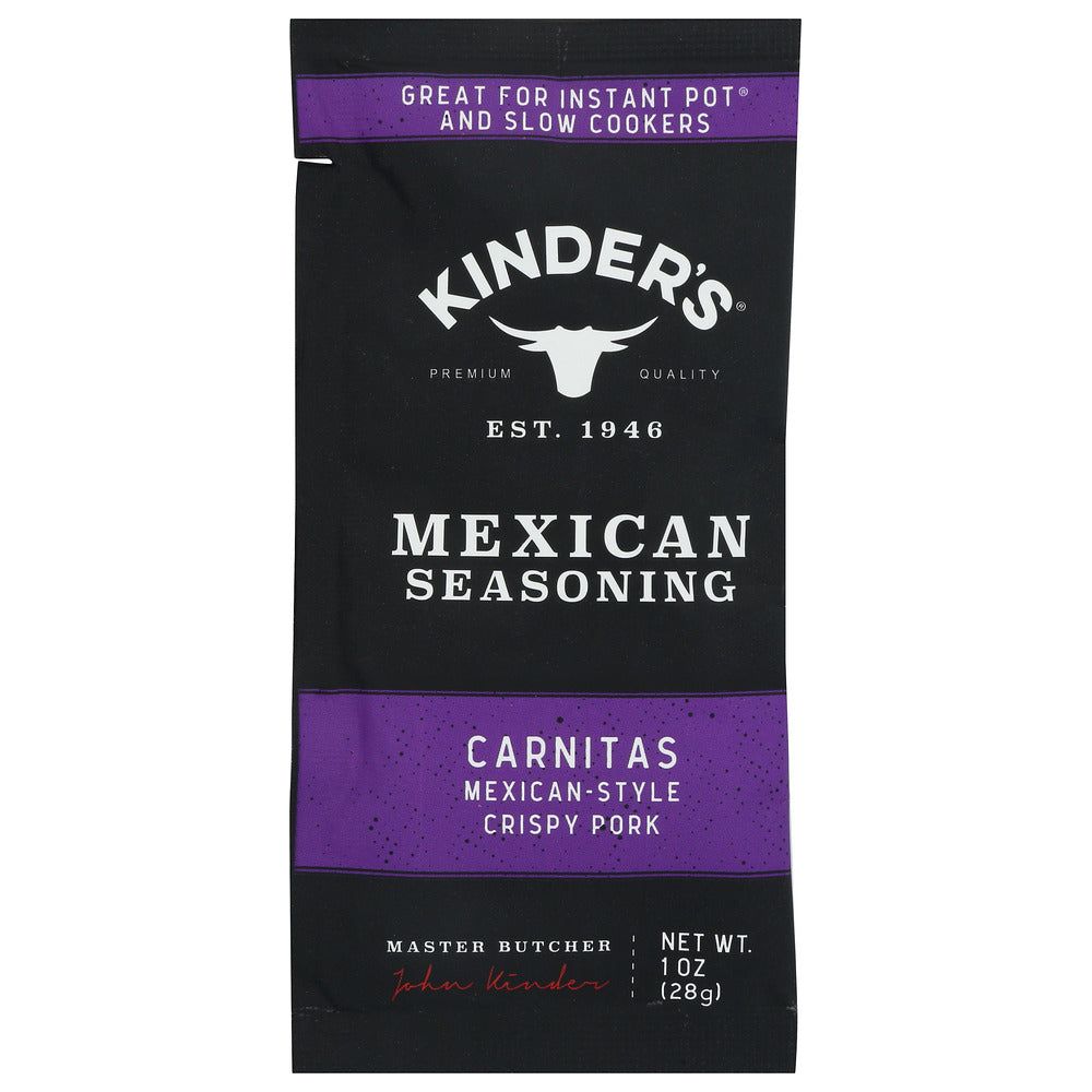 KINDERS: Seasoning Carnitas, 1 OZ - #tag1# - #tag2#