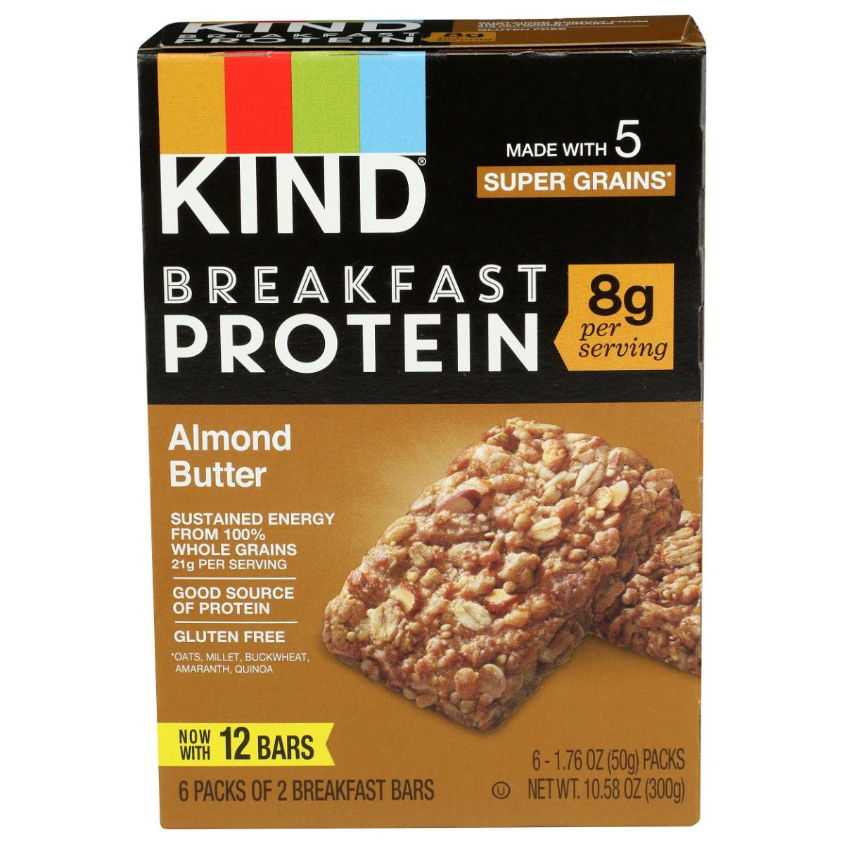 KIND: Bar Bf Protn Almd Butter, 10.58 OZ - #tag1# - #tag2#