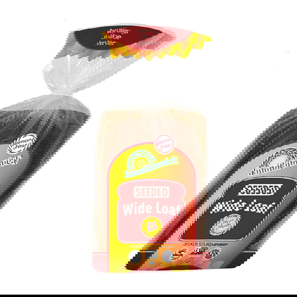 KINNIKINNICK: Seeded Wide Loaf, 21.7 oz - #tag1# - #tag2#