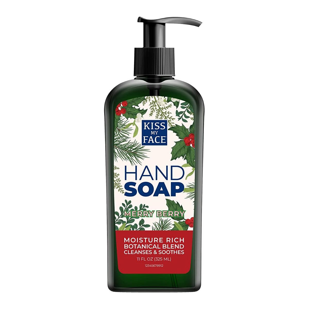 KISS MY FACE: Merry Berry Holiday Hand Soap, 11 OZ - #tag1# - #tag2#