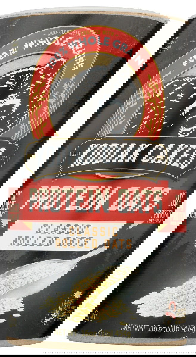 KODIAK: Oatmeal Classic Rolled Oats Canister, 16 oz - #tag1# - #tag2#