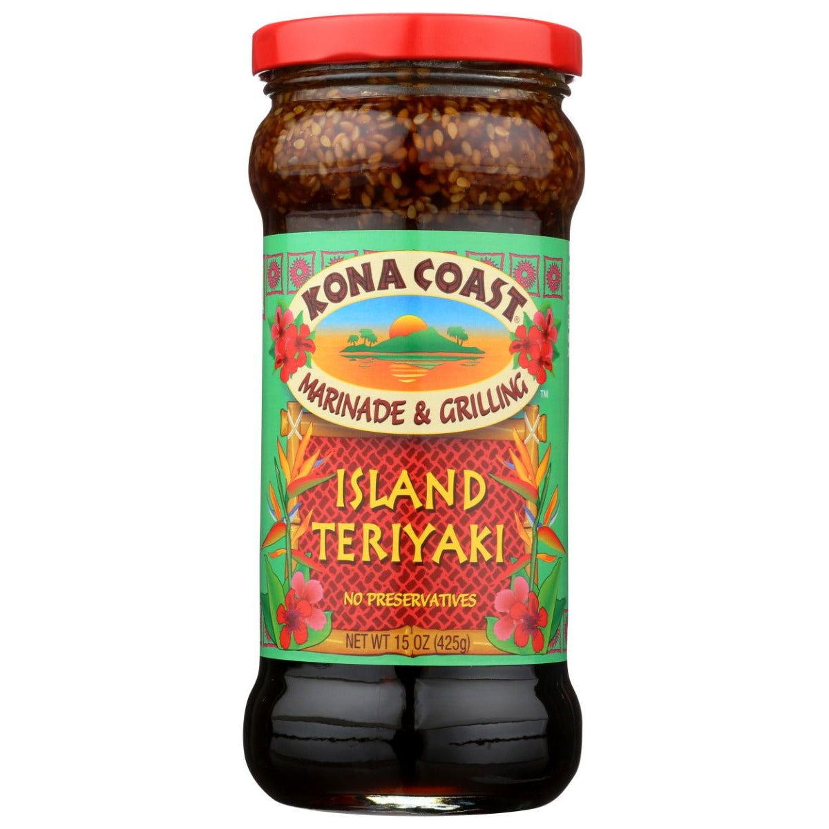 KONA COAST: Island Teriyaki Sauce, 15 oz - Sunshine Co Op. - #tag1# - #tag2# - #tag3# - #tag4#