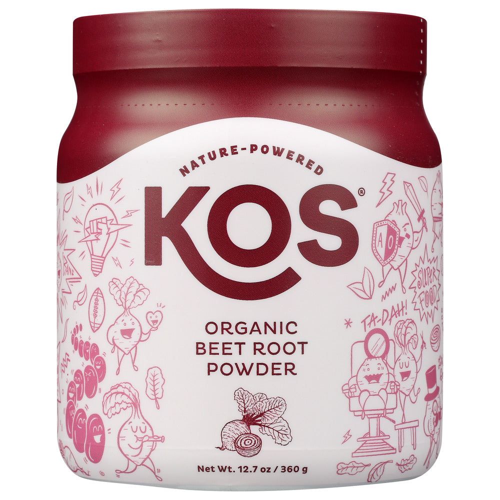KOS: Organic Beet Root Powder, 12.7 oz - #tag1# - #tag2#