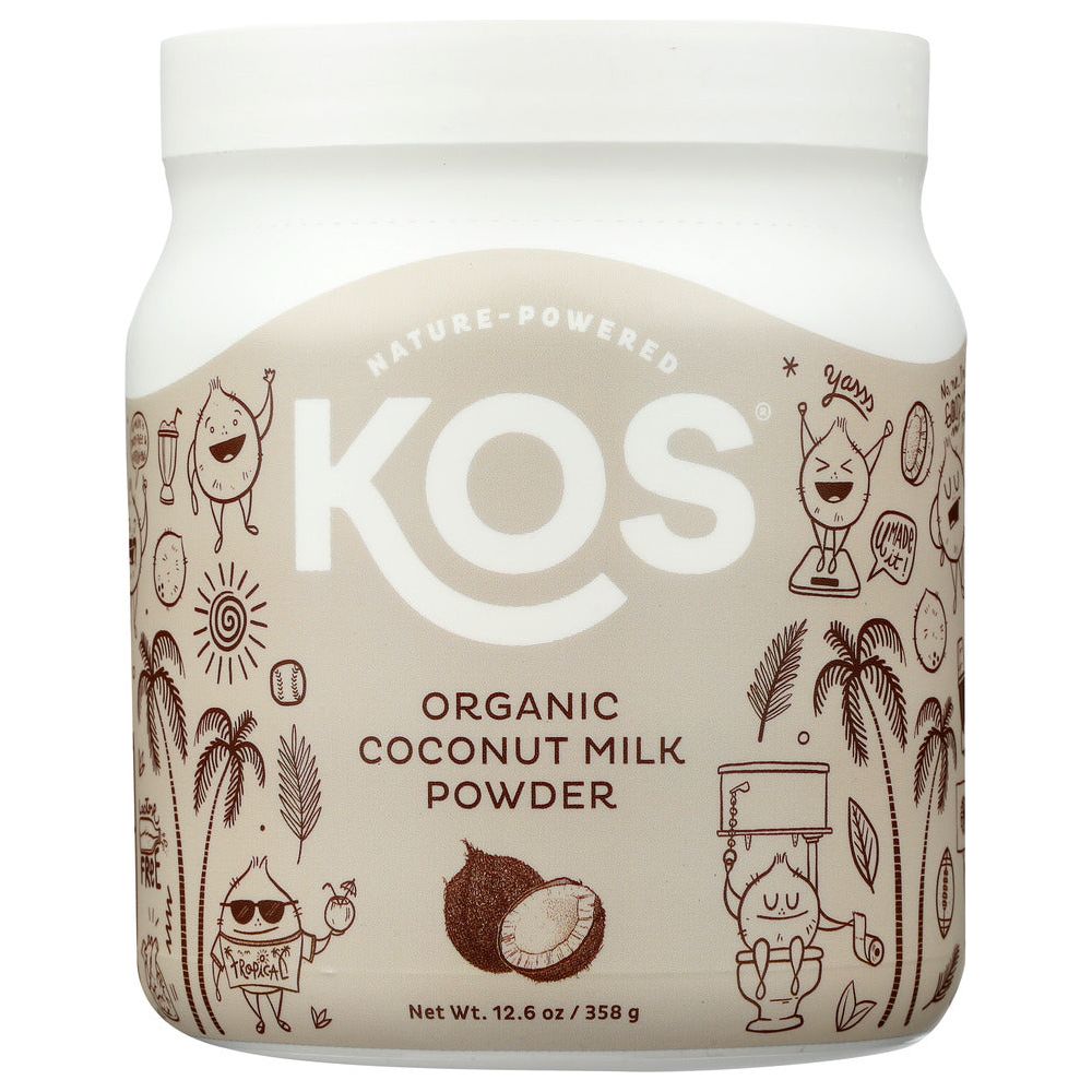 KOS: Organic Coconut Milk Powder, 12.6 oz - #tag1# - #tag2#