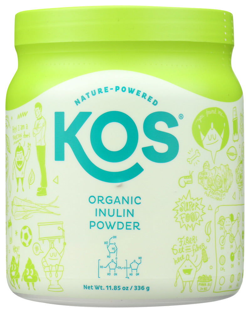 KOS: Organic Inulin Powder, 11.85 oz - #tag1# - #tag2#