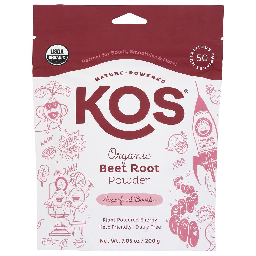 KOS: Superfood Beet 4G Pwdr, 7.1 OZ - #tag1# - #tag2#