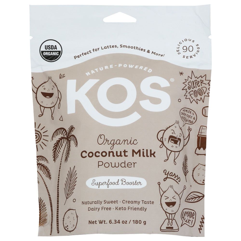 KOS: Superfood Ccnt Milk Pwdr, 6.3 OZ - #tag1# - #tag2#