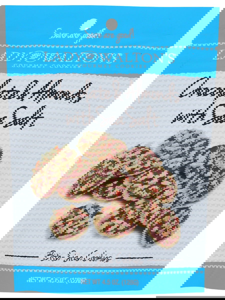 LADY WALTON: Wafer Chocolate Almond Ss, 4.5 oz - #tag1# - #tag2#