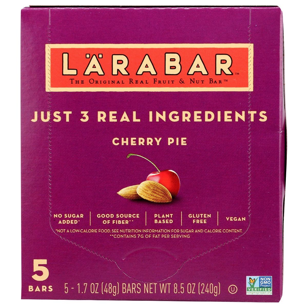 LARABAR: Cherry Pie 5 Count Bars, 8.5 oz - #tag1# - #tag2#