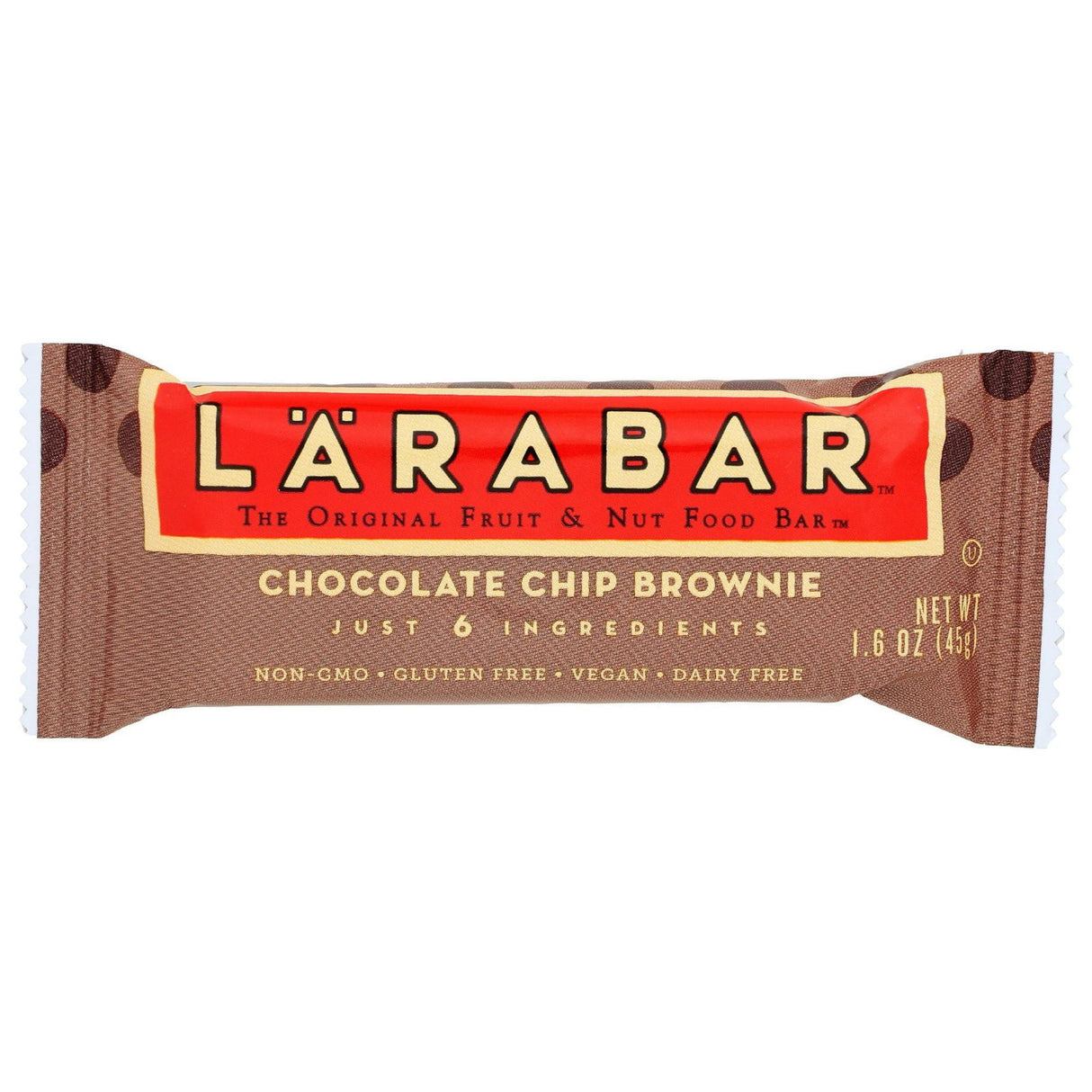 LARABAR: Chocolate Chip Brownie Bar, 1.6 oz - #tag1# - #tag2#